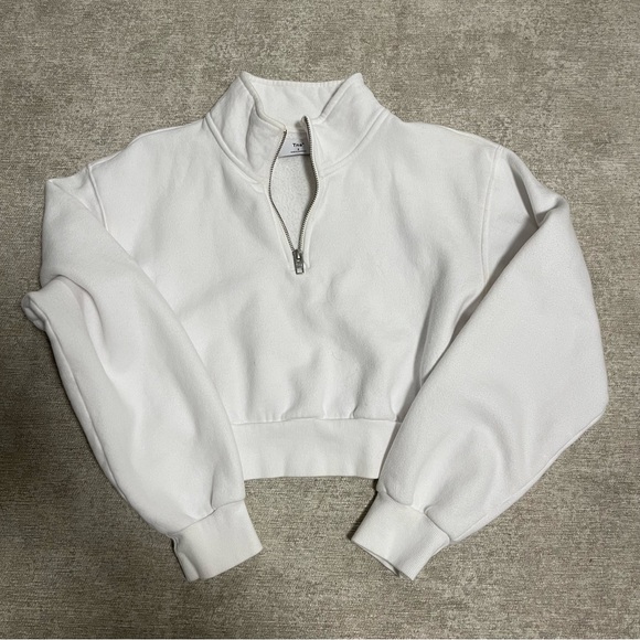 TNA Quarter Zip Sweatshirt - Picture 3 of 4